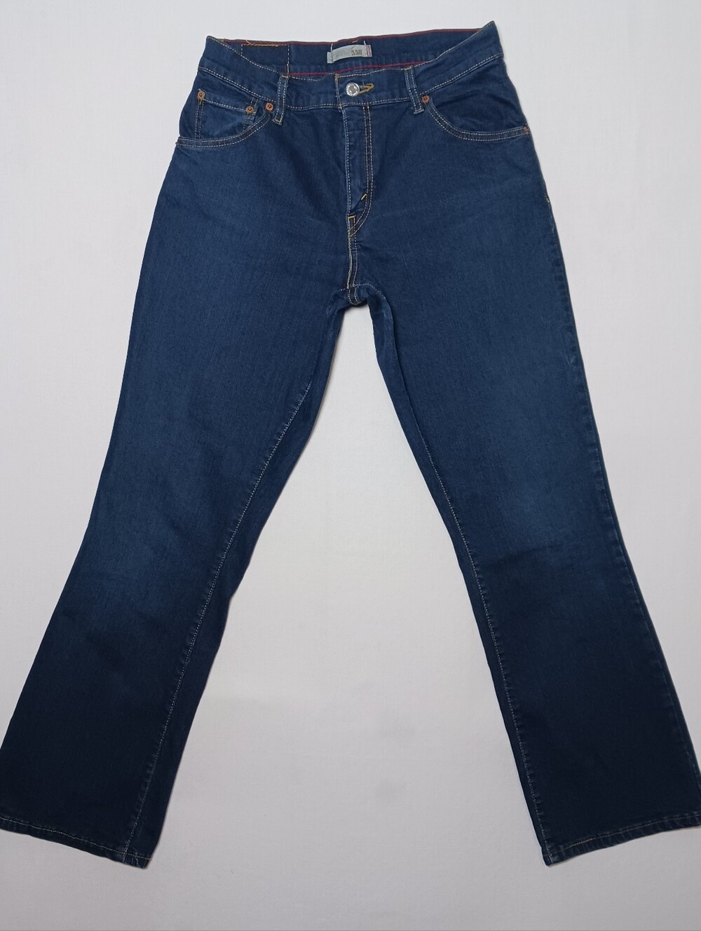 Vintage 2006 Levi's 550 Womens Relaxed Bootcut Jeans Size 8 Dark Blue 29X30